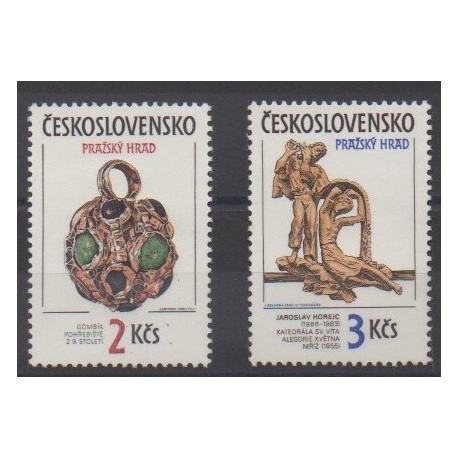 Czechoslovakia - 1986 - Nb 2678/2679 - Art