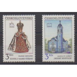 Tchécoslovaquie - 1991 - No 2896/2897
