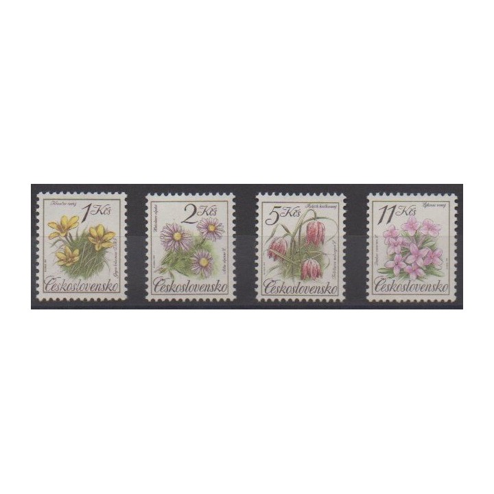 Buy this set of stamps of Czechoslovakia of the year 1991 (Nb 2898/2901).
