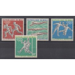 Mali - 1976 - No PA276/PA279 - Jeux Olympiques d'été