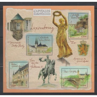 Timbres - France - Blocs et feuillets - 2003 - No BF 64 - Sites