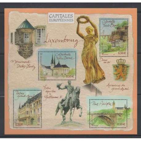 France - Blocks and sheets - 2003 - Nb BF 64 - Sites