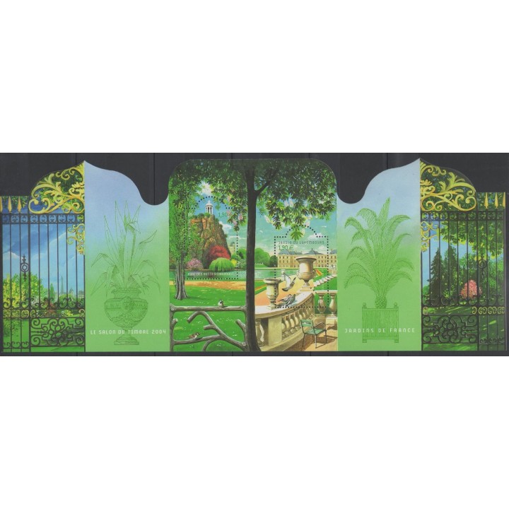 Timbres - France - Blocs et feuillets - 2003 - No BF 62 - Flore