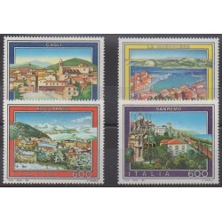 Italie - 1991 - No 1901/1904 - Sites