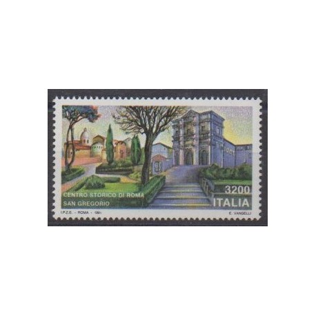 Italie - 1991 - No 1911 - Églises