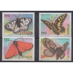 Italie - 1996 - No 2182/2185 - Insectes