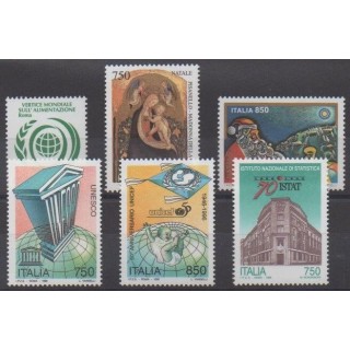 Acheter cette série de timbres d'Italie de l'année 1996 (No 2204/2209).