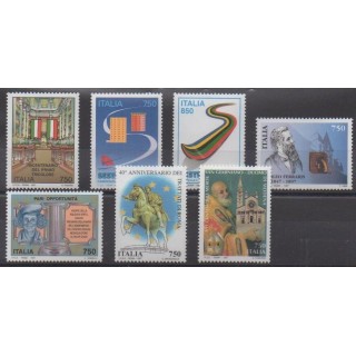 Buy this set of stamps of Italy of the year 1997 (Nb 2211/2217).