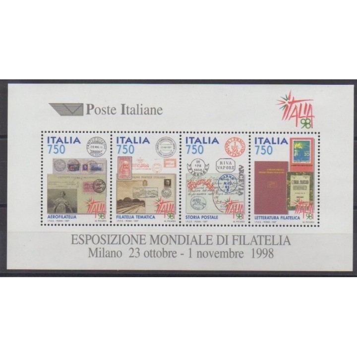 Acheter ce bloc-feuillet d'Italie de l'année 1997 (No BF18).
