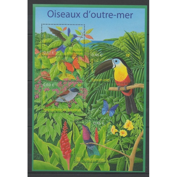 Timbres - France - Blocs et feuillets - 2003 - No BF 56 - Oiseaux