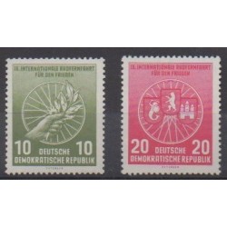 East Germany (GDR) - 1956 - Nb 246/247 - Various sports