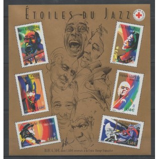 Timbres - France - Blocs et feuillets - 2002 - No BF 50 - Musique