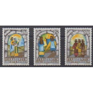 Acheter cette série de timbres du Liechtenstein  de l'année 1984 (No 804/806).