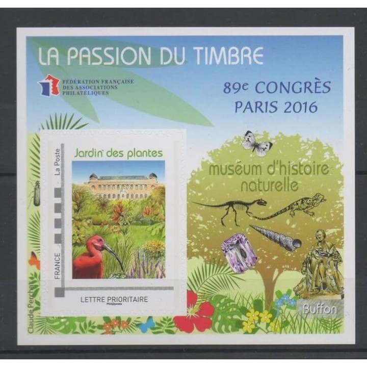 Timbres - France - Feuillets FFAP - 2016 - No FFAP 11 - Flore
