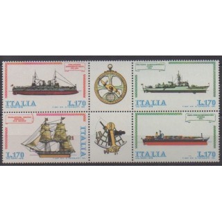 Acheter cette série de timbres d'Italie de l'année 1978 (No 1341/1344).