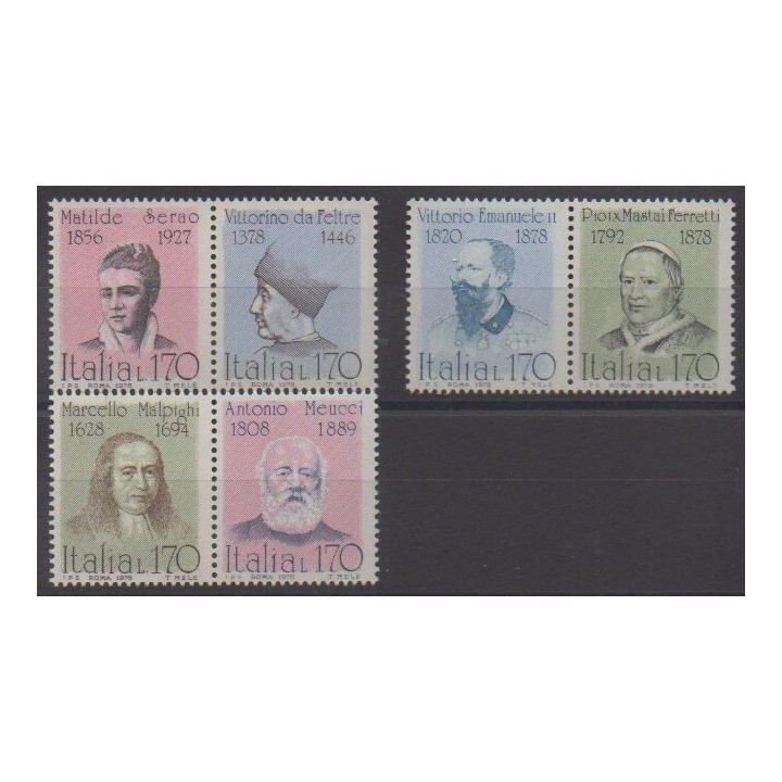 Buy this set of stamps of Italy of the year 1978 (Nb 1345/1350).
