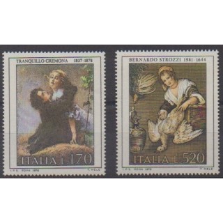 Acheter cette série de timbres d'Italie de l'année 1978 (No 1353/1354).