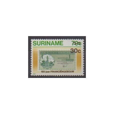 Suriname - 1986 - Nb 1050 - Coins, Banknotes Or Medals