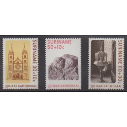 Surinam - 1986 - No 1047/1049 - Églises