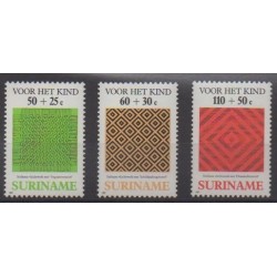 Surinam - 1987 - No 1105/1107 - Artisanat ou métiers