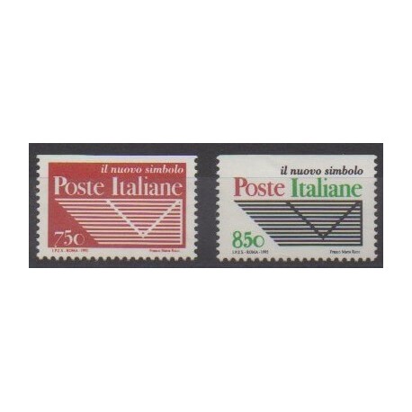 Italy - 1995 - Nb 2147a/2148a - Postal Service