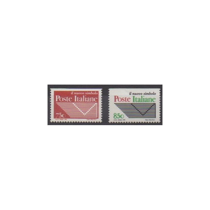 Acheter cette série de timbres d'Italie de l'année 1995 (No 2147a/2148a).
