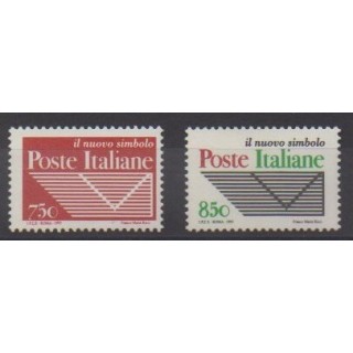 Acheter cette série de timbres d'Italie de l'année 1995 (No 2147/2148).