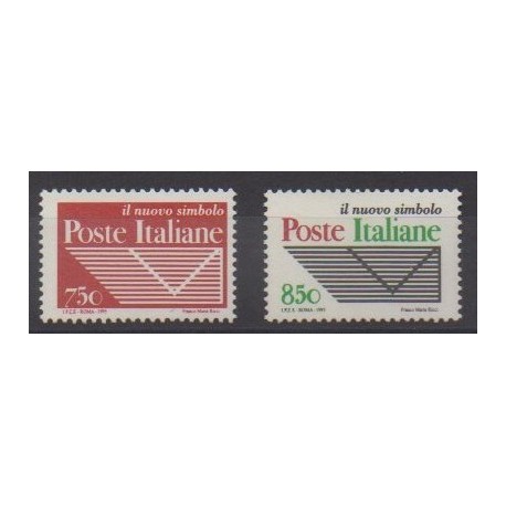 Italie - 1995 - No 2147/2148 - Service postal