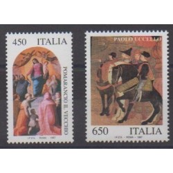 Italie - 1997 - No 2254/2255 - Peinture