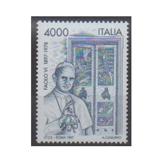 Buy this stamp of Italy of the year 1997 (Nb 2270).