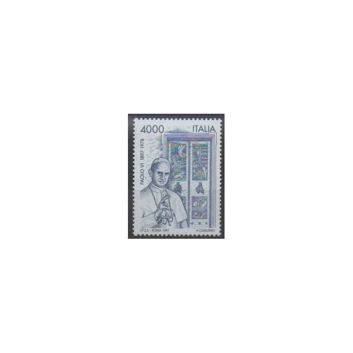 Buy this stamp of Italy of the year 1997 (Nb 2270).