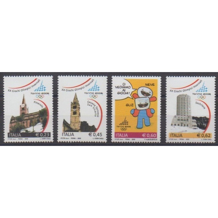 Acheter cette série de timbres d'Italie de l'année 2005 (No 2771/2774).