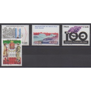 Acheter cette série de timbres d'Italie de l'année 2005 (No 2775/2778).