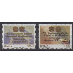 Italie - 2005 - No 2790/2791 - Histoire
