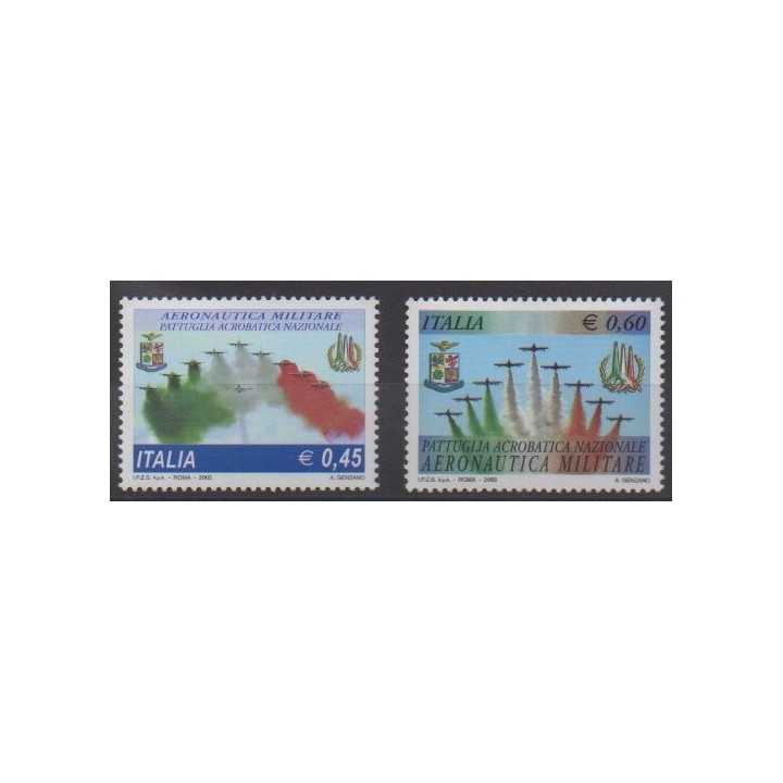 Buy this set of stamps of Italy of the year 2005 (Nb 2798/2799).