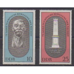 East Germany (GDR) - 1969 - Nb 1185/1186 - Summer Olympics