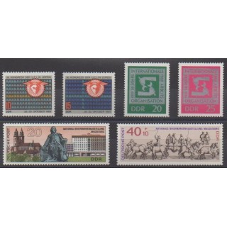Buy this set of stamps of East Germany (GDR) of the year 1969 (Nb 1206/1211).