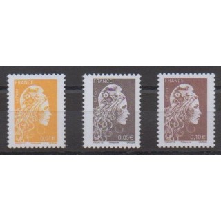 Acheter cette série de timbres de France de l'année 2022 (No 5248A/5250A).