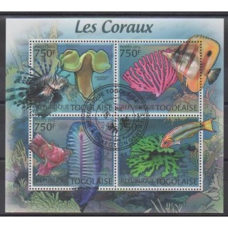 Acheter cette série de timbres du Togo de l'année 2012 (No 2860/2863). - Oblitéré