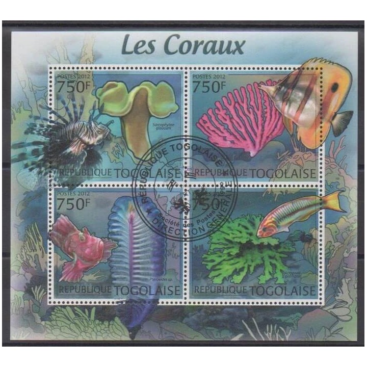 Buy this set of stamps of Togo of the year 2012 (Nb 2860/2863). - Used