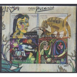 Acheter cette série de timbres du Togo de l'année 2012 (No 2884/2887). - Oblitéré