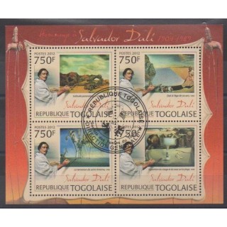 Acheter cette série de timbres du Togo de l'année 2012 (No 2888/2891). - Oblitéré
