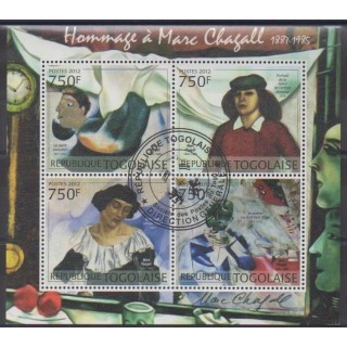 Acheter cette série de timbres du Togo de l'année 2012 (No 2892/2895). - Oblitéré