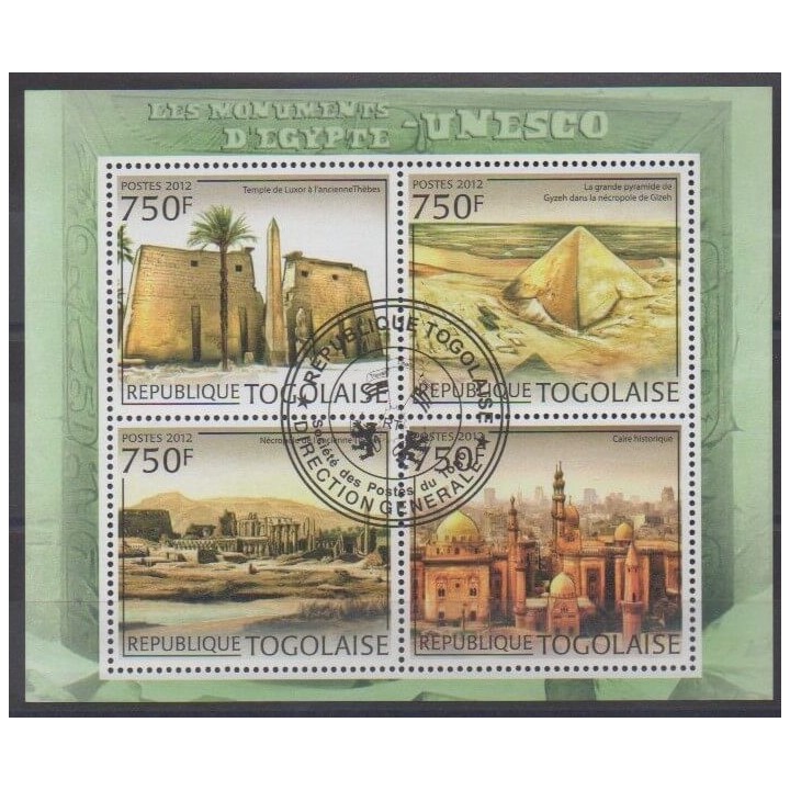 Buy this set of stamps of Togo of the year 2012 (Nb 2896/2899). - Used