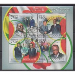 Togo - 2012 - Nb 2916/2919 - Various Historics Themes - Used