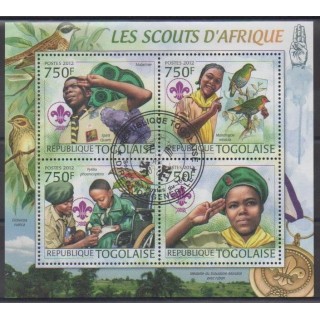 Buy this set of stamps of Togo of the year 2012 (Nb 2904/2907). - Used