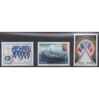 Buy this set of stamps of Italy of the year 2006 (Nb 2848/2850).