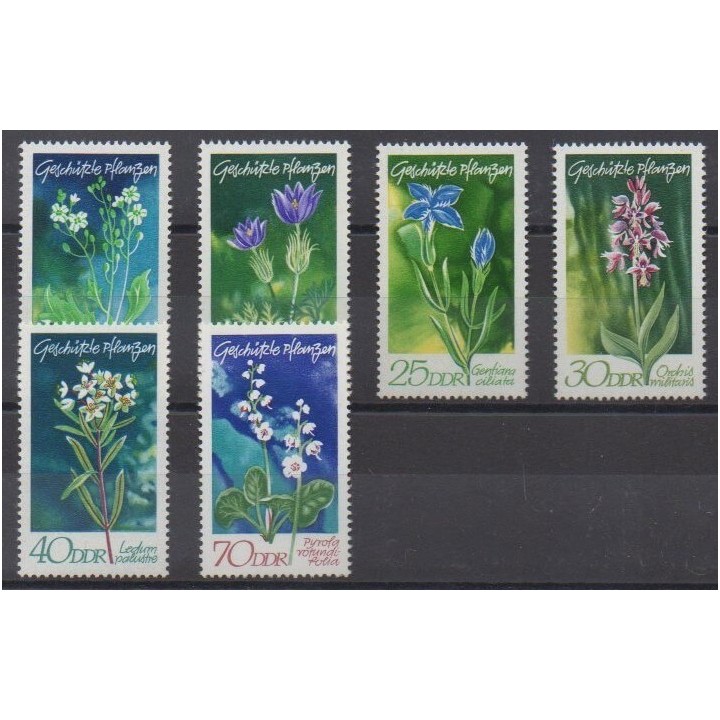 Buy this set of stamps of East Germany (GDR) of the year 1970 (Nb 1255/1260).