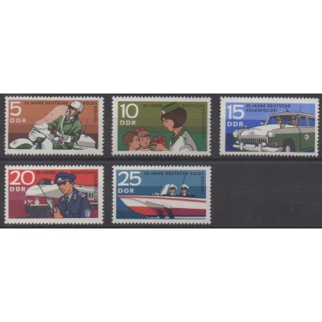 East Germany (GDR) - 1970 - Nb 1292/1296