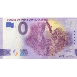 Euro banknote memory - 48 - Gorges du Tarn et Jonte, Causses - 2023-1